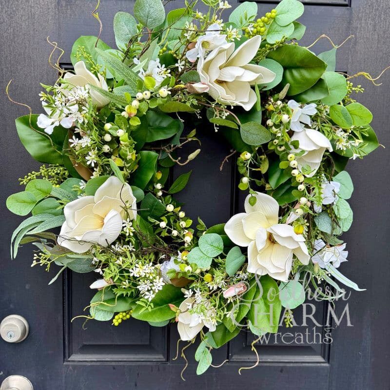 Year Round Design Masterclass - Year Round Magnolia Floral Wreath Year Round Design Masterclass - Year Round Magnolia Floral Wreath