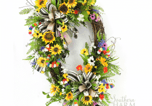 large oval colorful summer grapevine wreath blg